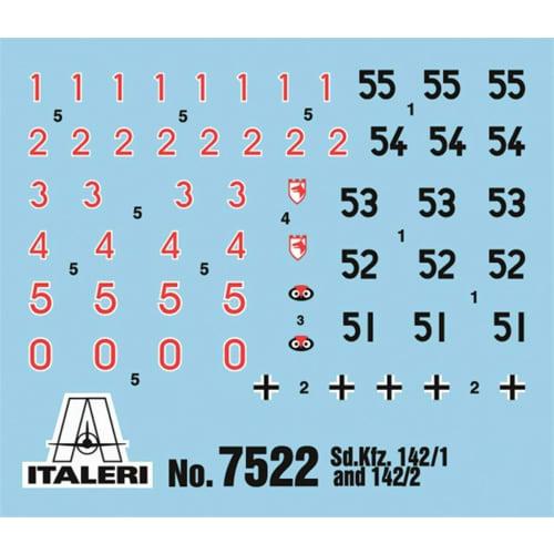 Italeri 1/72 WWII German Sturmgesch?tz III (Set of 2) Plastic Model Kit IT7522