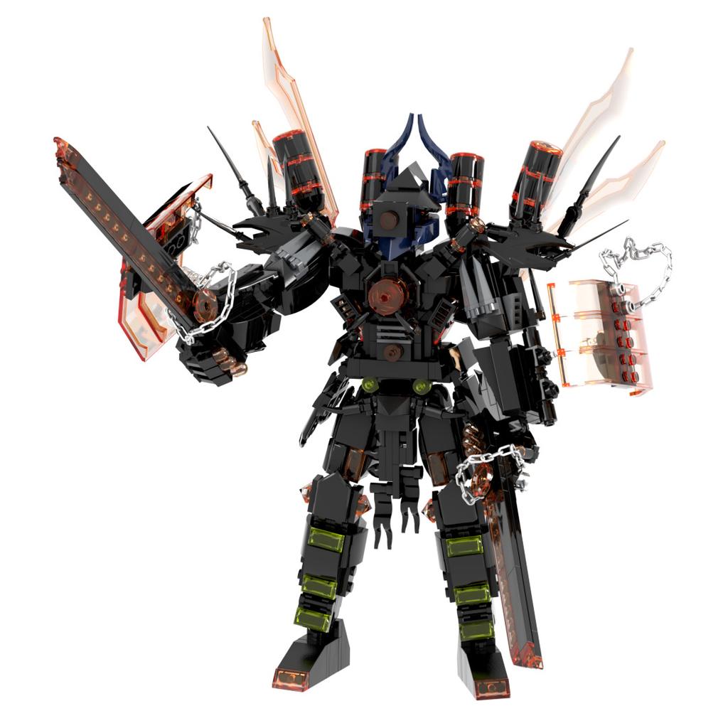 Skibidi Toilet Monitor Man Toy Series Upgraded Dual Blade Gravity Titan Cameraman Building Blocks Figure Collectible Kids Gift