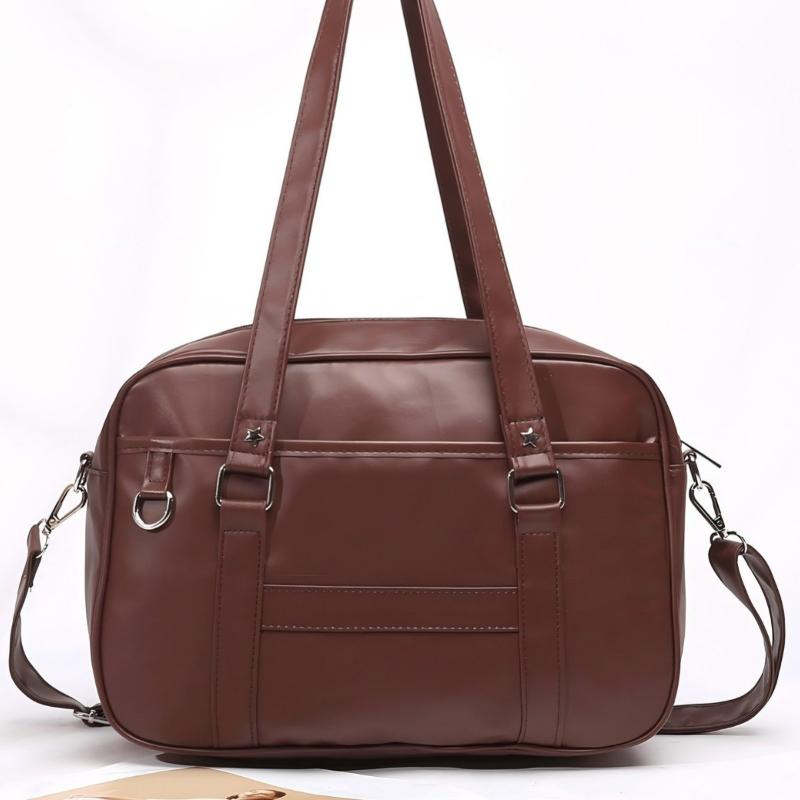 2025 Original Japanese JK Uniform Bag Women's Two-dimensional Messenger Commuter Bag Simple College Style Large-capacity Handbag