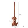 Cute Pu Leather Puppy Bag Charms Cartoon Design Soft Texture For Backpack Key Dog Lovers Gifts