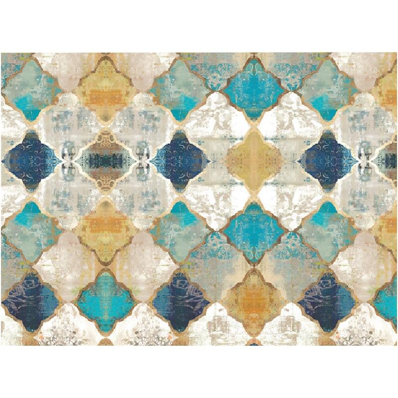 Geometric Living Room Bedroom Entrance Carpet Floor Mat Machine Washable Floor Mat
