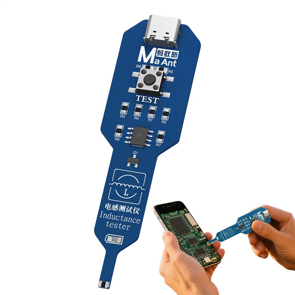 Inductance Meter Precise Electrician Testing Device Inductor Detector Motherboard Coil Tester Inductance Detector Voltage Tester