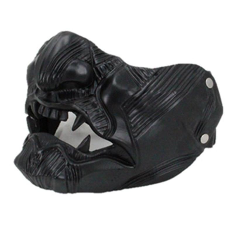 Ghost Of Tsushima Mask Halloween Prop Resin Viper Design For Halloween And Christmas