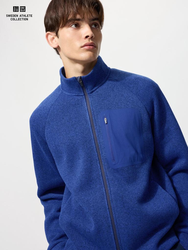 Uniqlo Knit Fleece Jacket