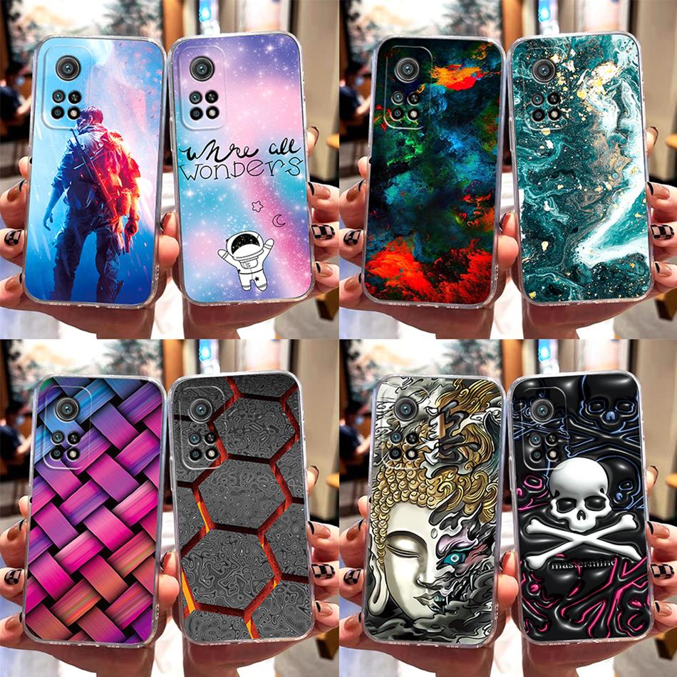 For Xiaomi Mi 10T Pro Case Clear Soft Silicone Cover For Xiaomi Mi10T Bumper Marble Phone Case For Xiaomi Mi 10T Pro 10 T Fundas
