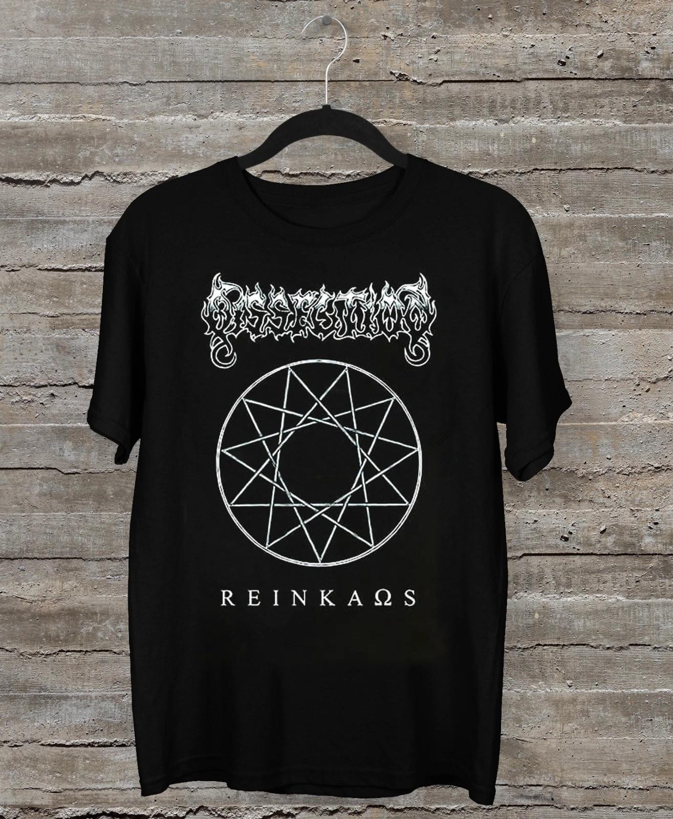 NEW Rare Dissection Band Short Sleeve Black All Size Unisex Shirt MI933 M