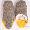 Indoor slippers that combine the best of both slippers and Fluffy slub tweed and sheepskin Size L A new type of room and Easy to wash when merippa
