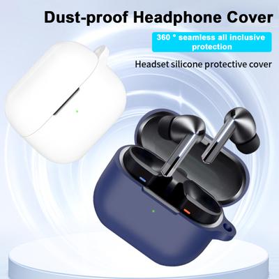Etui ochronne na słuchawki Jednolity kolor Odporne na wstrząsy Odporne na uderzenia Ochrona 360 stopni Silikonowe etui ładujące Ochraniacz na Samsung Galaxy Buds 3/3pro
