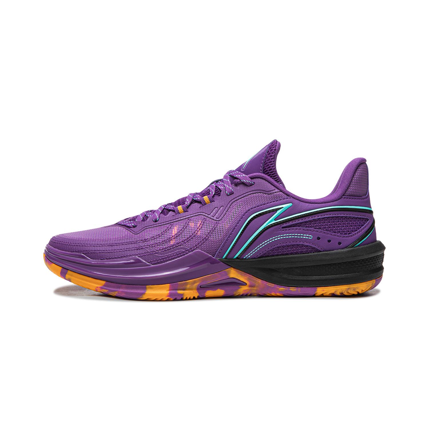 

Li Ning Амортизуючі Стійкі до стирання Нековзкі Дихаючі Пружні Зчеплення Низькі Професійні Баскетбольні Кросівки Чоловічі ABPW009-6 45