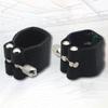 Pu Leather Soprano B Clarinet Rubber Mouthpiece Ligature Musical Wind Instrument Parts Saxophone Accessories