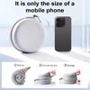 U-Shaped Neck Pillow Memory Foam Travel Neck Cushion Slow Rebound Neck Support Pillow with Storage Box for Cars Flights Home Office