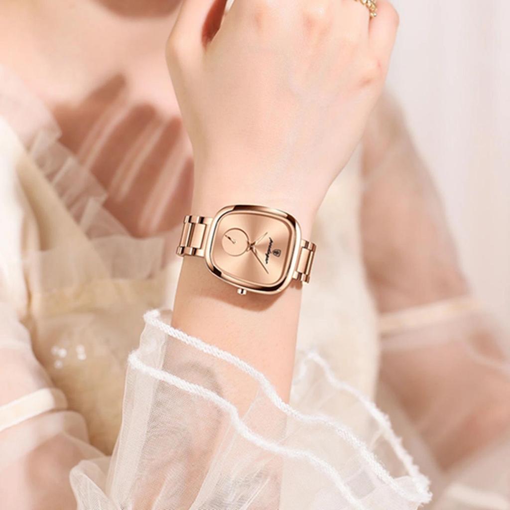 Luxury Ladies Watch Stainless Steel Waterproof Quartz Watch High Quality Female Clock Elegant Women's Watches