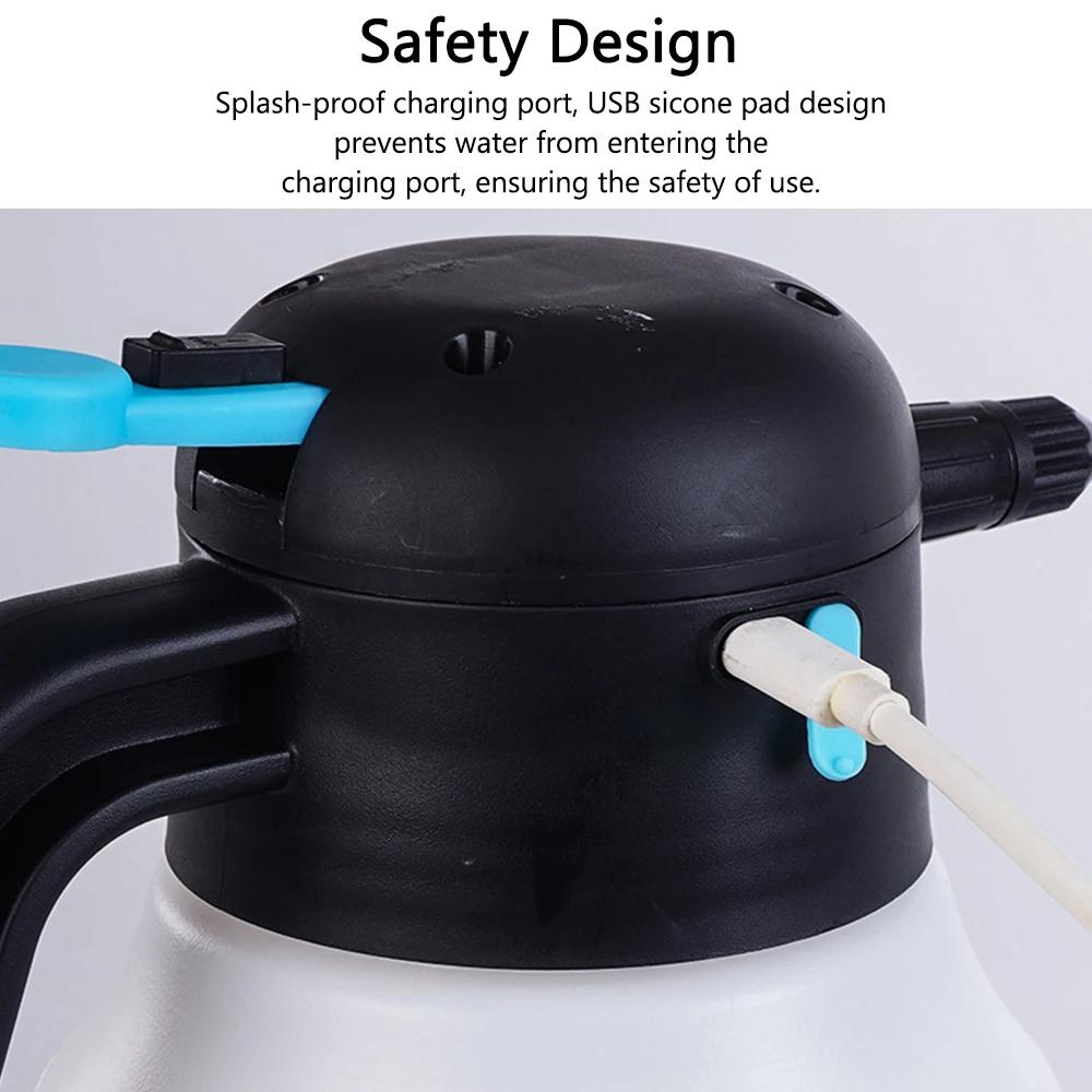 Car Washing Foam Sprinkling Pot Bottle Watering Cans Foam Sprayer Electric Car Cleaning Bottle Manual Sprayer