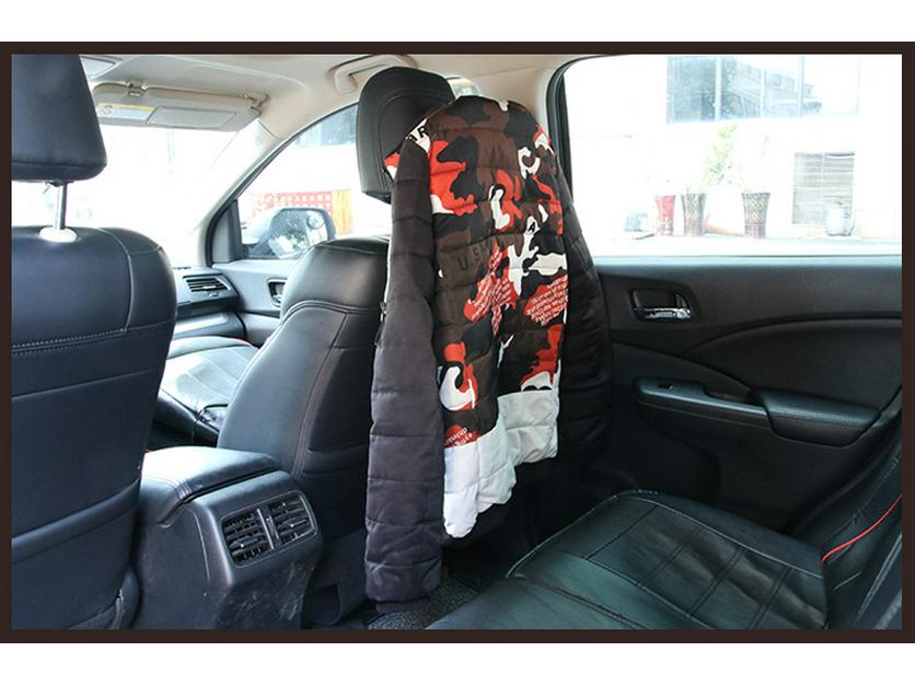 Multi-functional Car Seat Clothes Hanger with Sponge and Stainless Steel
