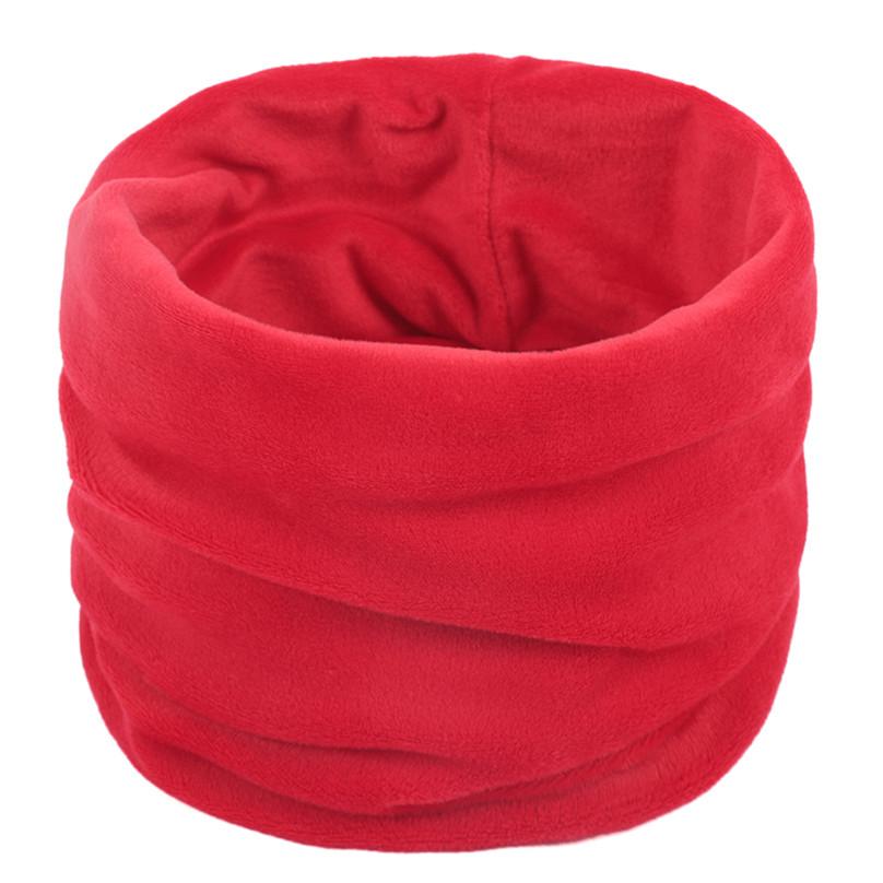 Outdoor Neck Gaiter Neck Warmers Sports Unisex Ski Tube Scarf 1Pc Velvet Tube Scarves