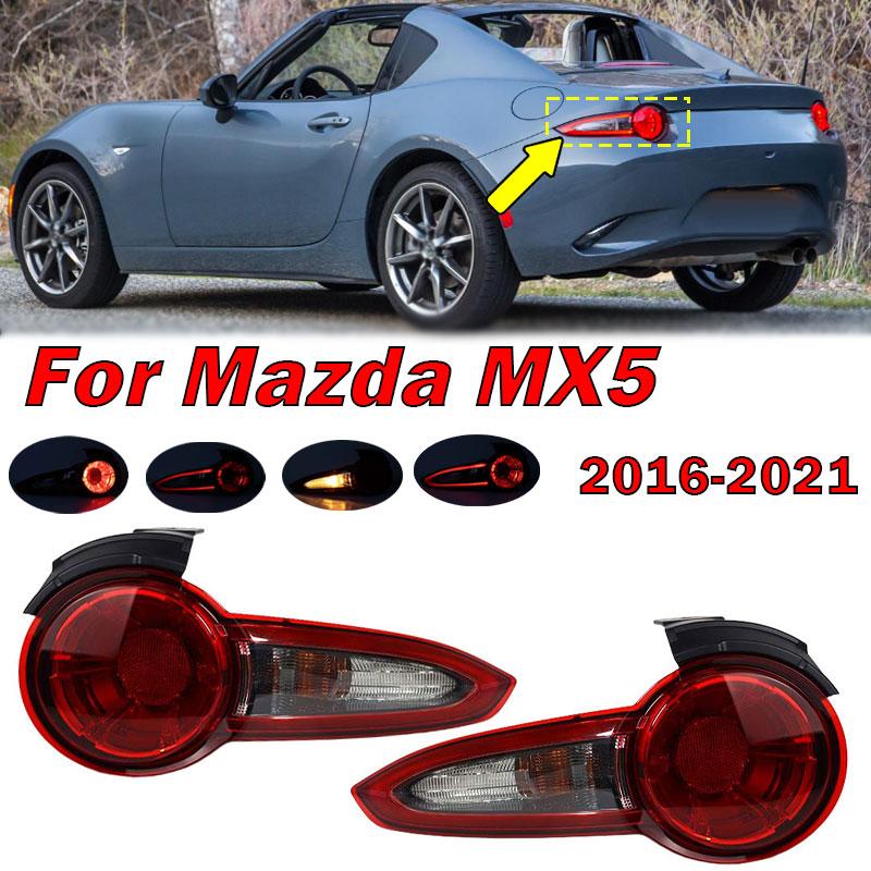 Car Accessories For Mazda MX5 2016 2017 2018 2019 2020 2026 Car Rear Tail Light Warning Brake Signal Lamp Taillight Assembly NEW