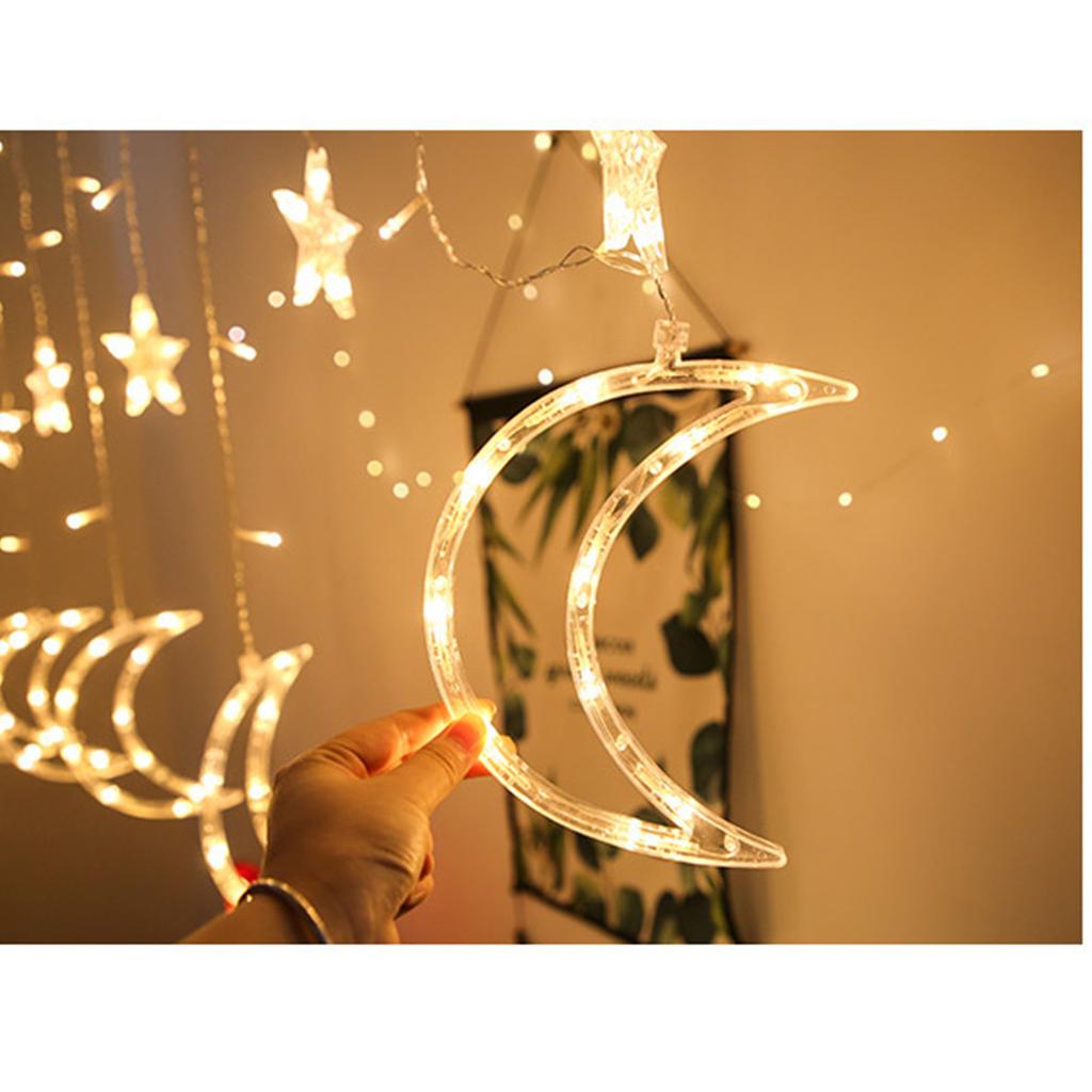 Ramadan Star LED Bulb String Light Decoration Curtain Light Wedding Neon