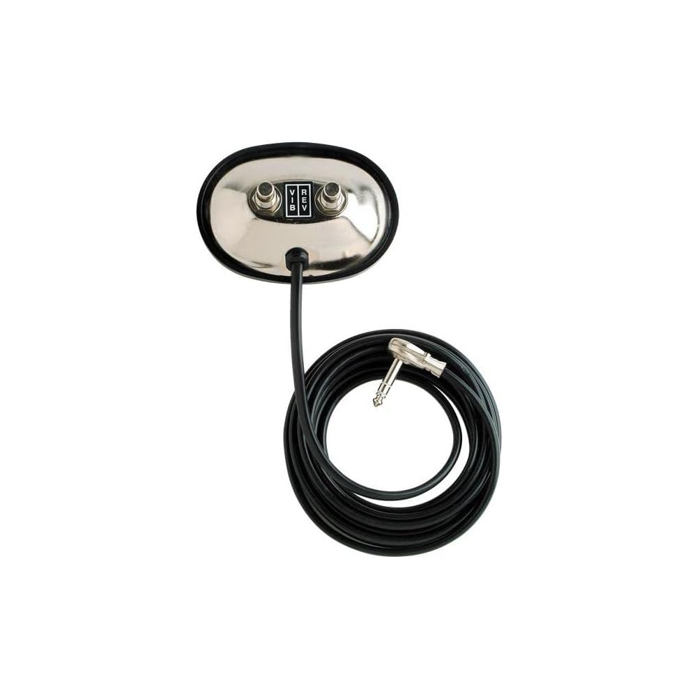 Fender Vintage-Style 2-Button Footswitch Vibrato Reverb 1/4 Jack