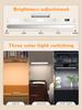 WILLED 5W Remote Touch Table Lamp Magnetic Desk Lamp 2500mAh Rechargeable Battery for Reading Cabinet Mirror Bedside Night Light