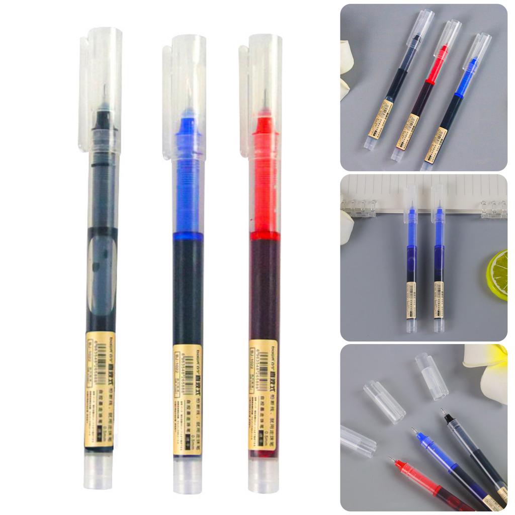 0.5mm Gel Ink Pen Neutral Pen Black/Red/Blue Gel Pen Signing Pen Quick-Drying Gel Pen for Journaling Writing