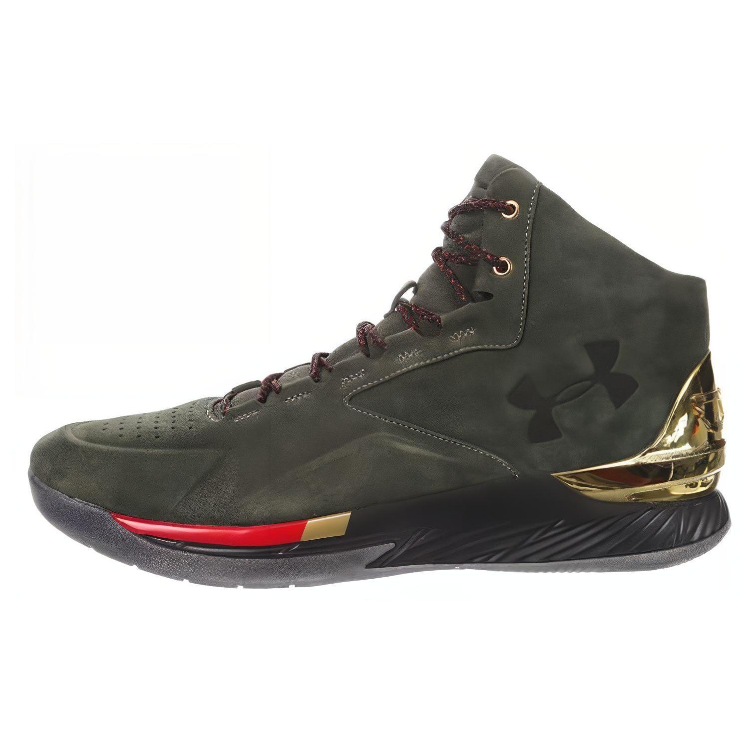 

Under Armour Curry 1 Lux Mid Suede Downtown Green 1296617-330 44