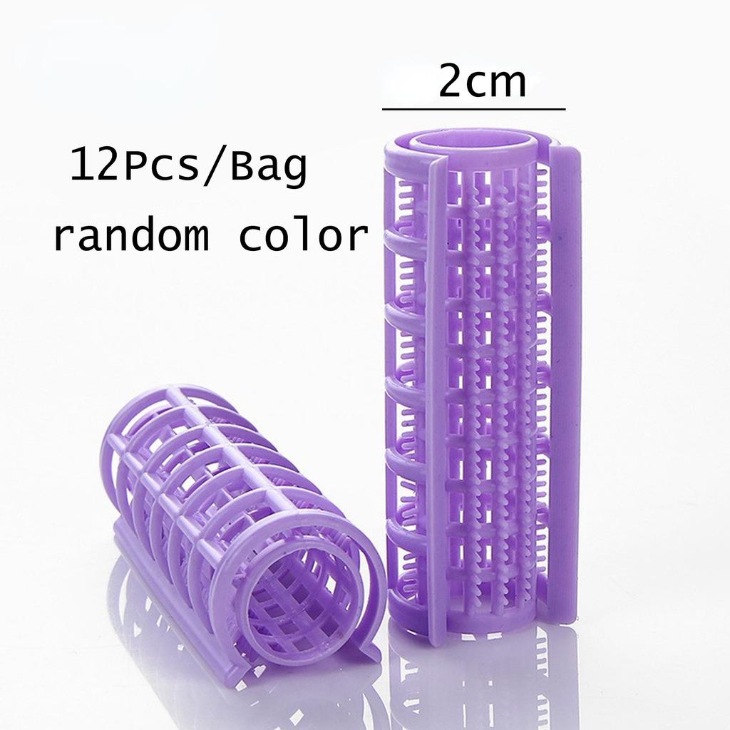 6/8/12/14Pcs Heatless Hair Curler No Heat Hair Rollers Plastic Lazy Curls Root Perm Rods Bangs Curling Rod Hair Styling Tools