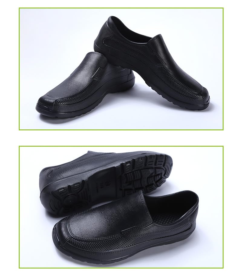 EVA Material Water Resistant Kitchen Shoes Cook Shoes 27 26 25 24 23 Cm Work Shoes Kitchen Slip Resistant Shoes Restaurant Shoes Rubber Sole