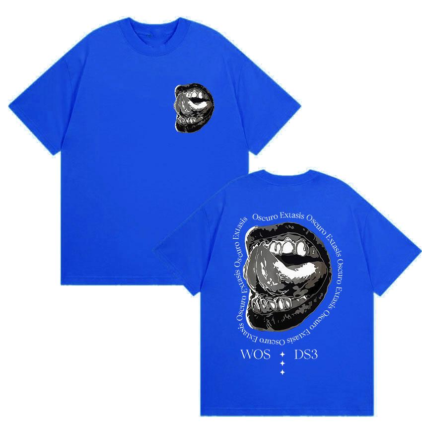 Rapper Wos Ds3 2025 Merch Graphic T-shirt Men Women Pop Music Fashion Short Sleeve T-shirts Hip Hop High Quality Cotton T Shirt