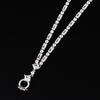 Haute Couture Full Diamond Simulation Diamond Necklace Universal Chain Sweater Chain Imported High Carbon Diamond High Sense Universal Necklace Female