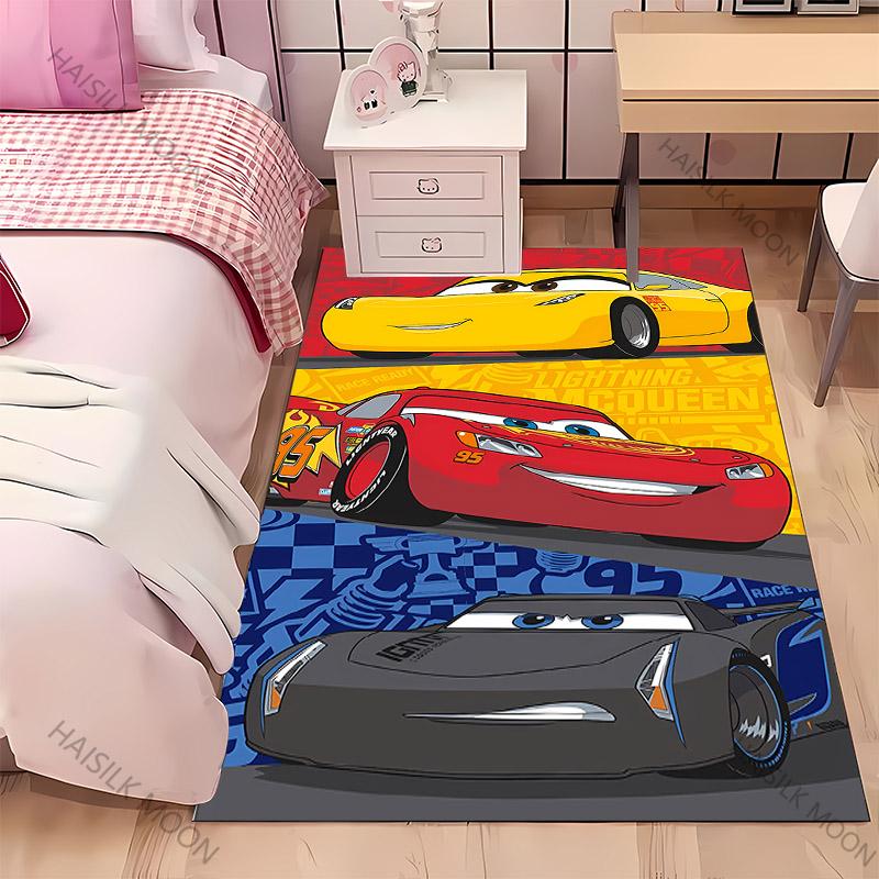 

New Disney Lightning McQueen Printed Carpet,Rug Surprise Gift for Boys Girls, Multi-size Styles Available Mat Fast Arrive 40x60cm (16x24in)