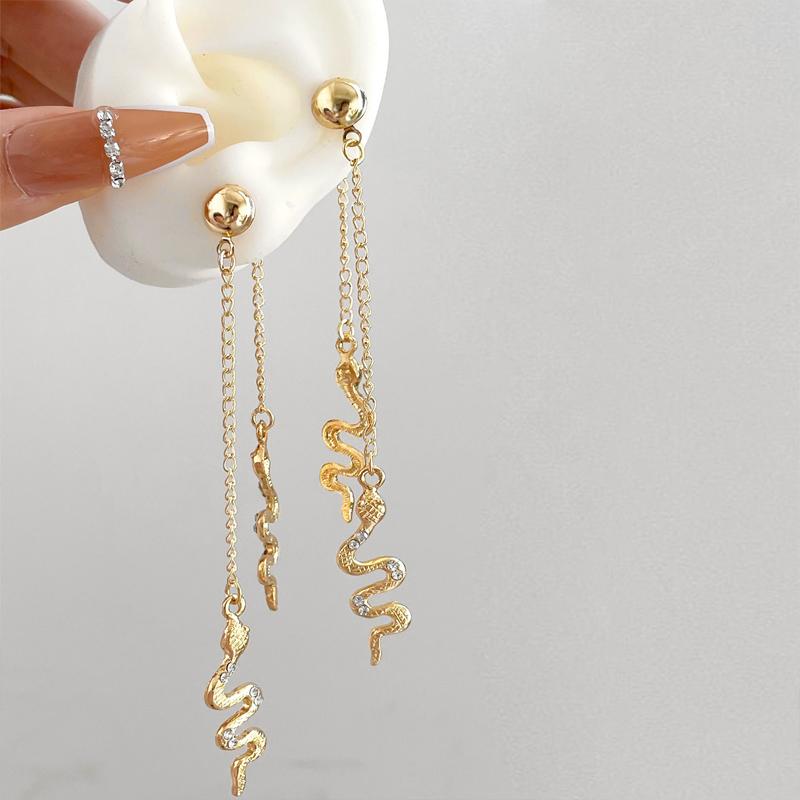 Gold Color Simple Heart Zircon Ear Cuff Clip on Earring for Women No Pierced C Shape Pink Crystal Earcuff Ear Wrap Clips Jewelry
