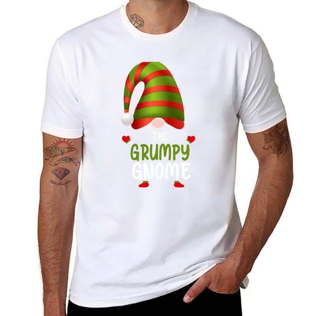 The Grumpy Gnome Matching Family Group Christmas Pajama TShirt UV Sun Protection Tee Shirt
