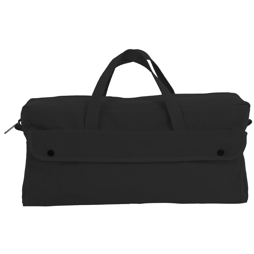 CANVAS JUMBO MECHANIC TOOL BAG (BLACK)