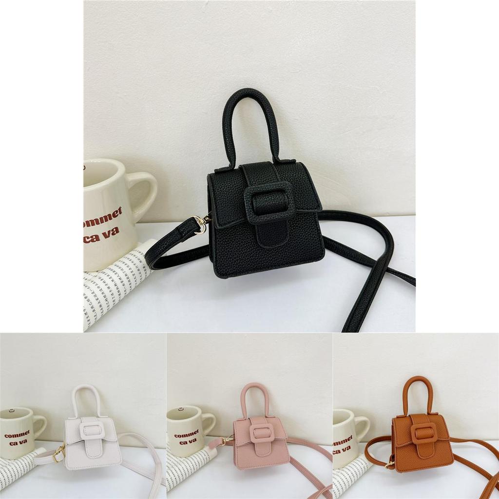 Stylish Mini Saddle Bag For Kids With Vintage Design And Breathable Material