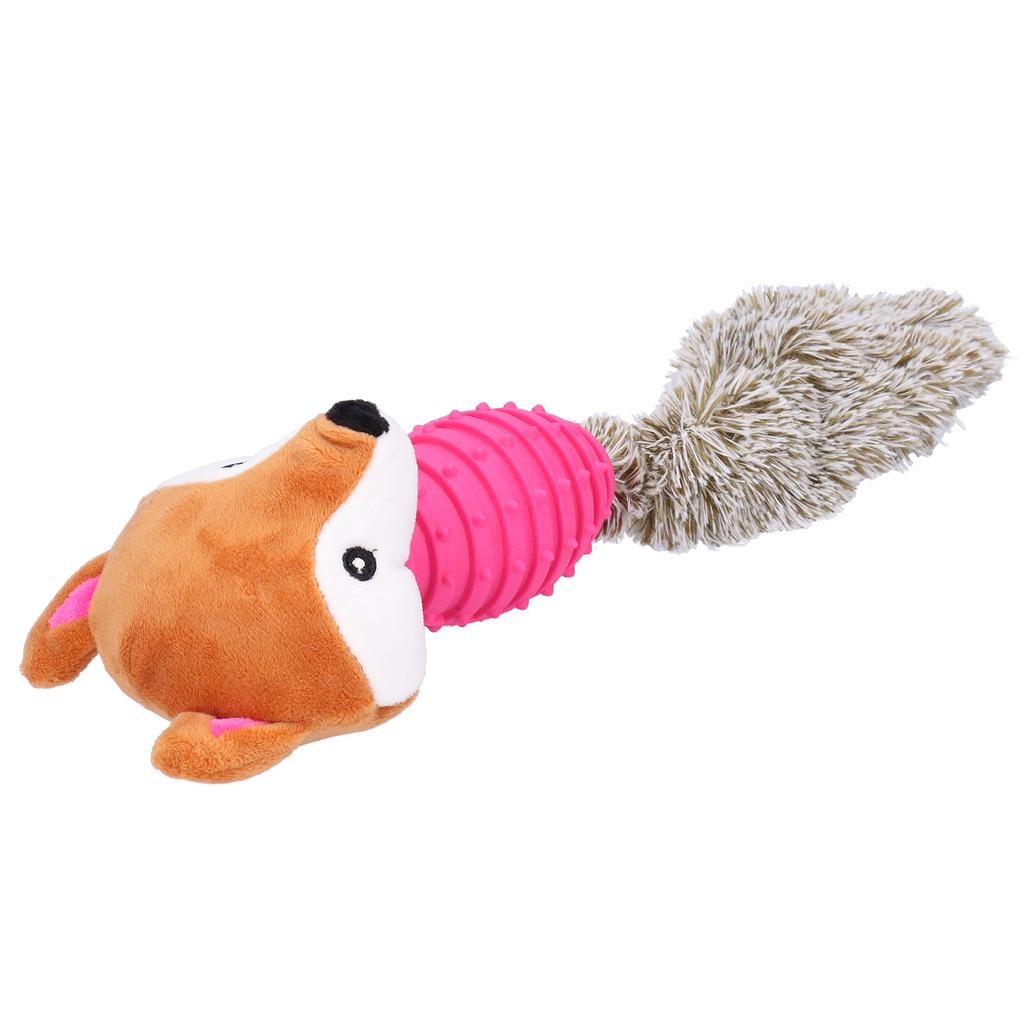 Pet Chew Toys Teeth Cleaning Biting Interactive Training Stuffed Plush Animal Doll for Dog