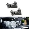 Lower Rack Holder Replacement Plastic Dishwasher Rack Fastener Fixing Clips MEG64438801 00611474 Easy To Install