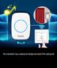 Smart Long-Range Wireless Doorbell with Waterproof Electronic Main Board & Dual Remote Callers