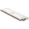 CRUCIAL Pro Übertaktung 32GB Kit (2 x 16 GB) DDR5-6000 UDIMM CL36 Weiß (16 Gbit)