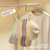 Simple Steel Hanger Hook With Antislip Design For Wall Storage And Accessories