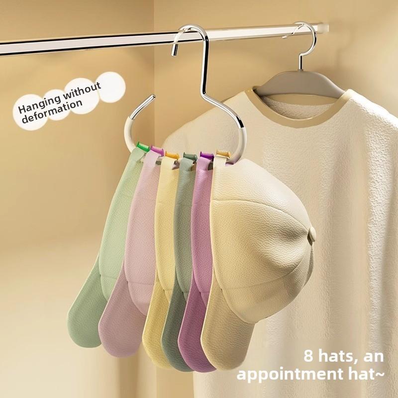 Simple Steel Hanger Hook With Antislip Design For Wall Storage And Accessories