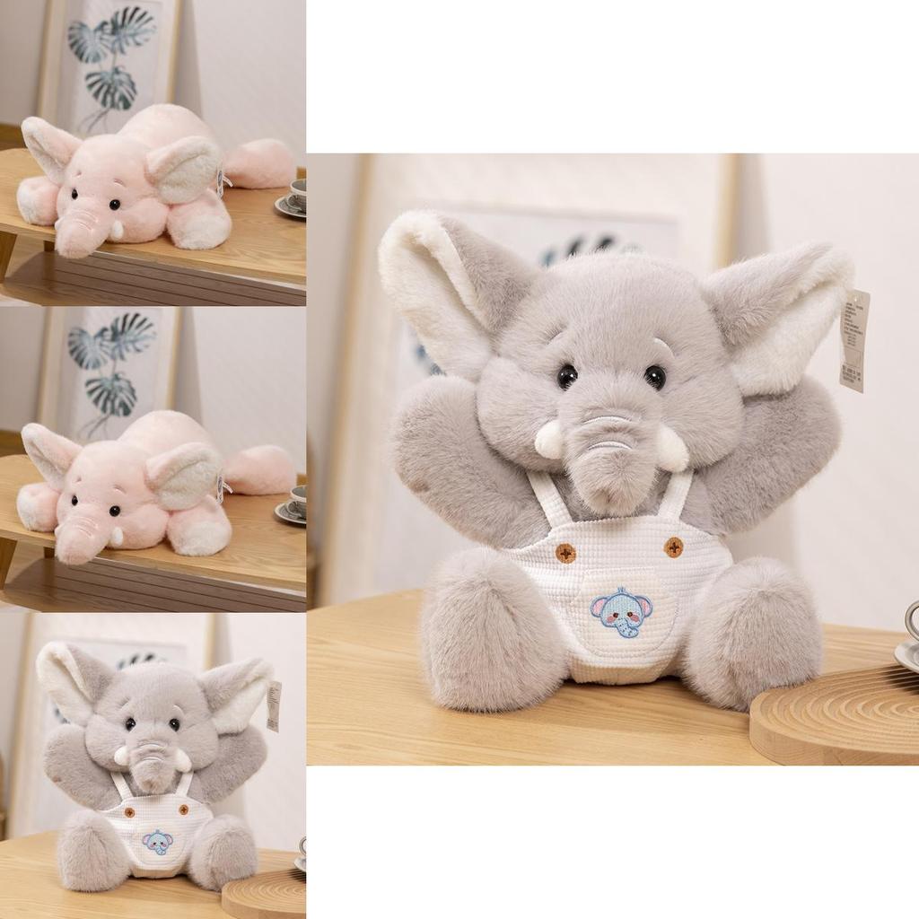 Adorable Elephant Plush Toy For Kids Soft Stuffed Animal Doll Perfect For Birthdays