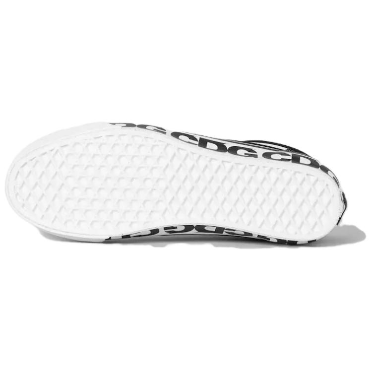 Vans CDG X  Old Skool 36 Comfortable Low-Top Skate Shoes Men Sneakers Black White VN000SHEPU7