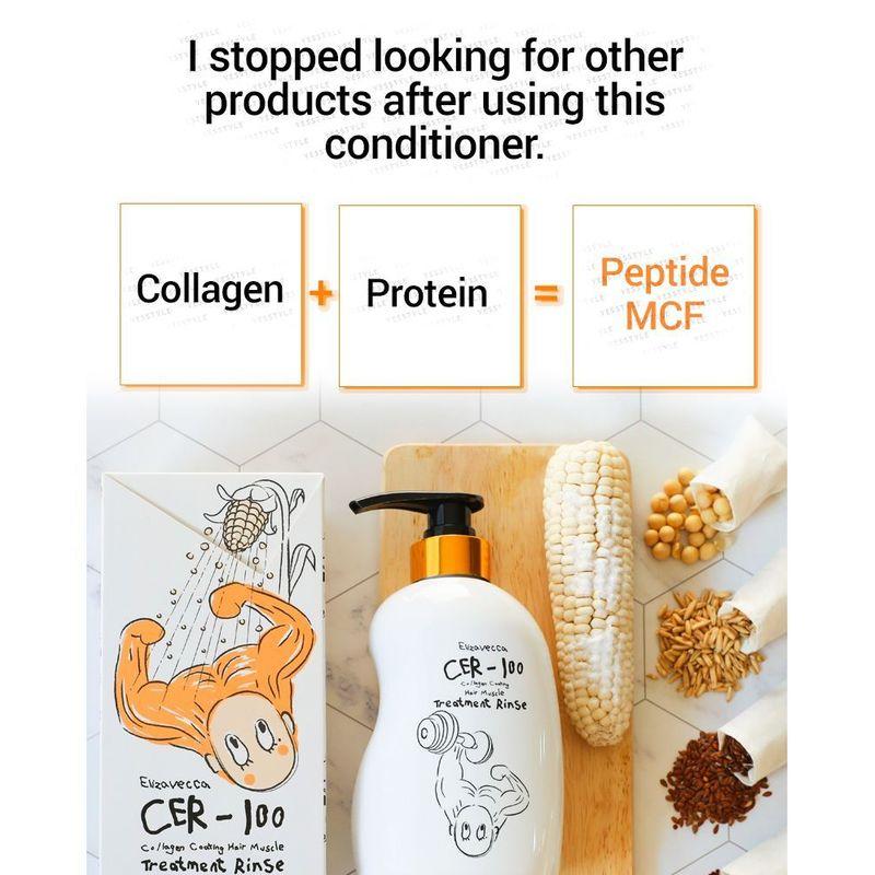 Elizavecca - Cer-100 Collagen Coating Hair Muscle Treatment Rinse