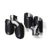 Porsche Macan 2014-21 Carbon Fiber Sporty Tailpipe Tips with Four Outlets for Cayenne