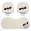 High-End Winter Plush Cartoon Car Seat Cushion - Fluffy 3D Design with Interior Decoration