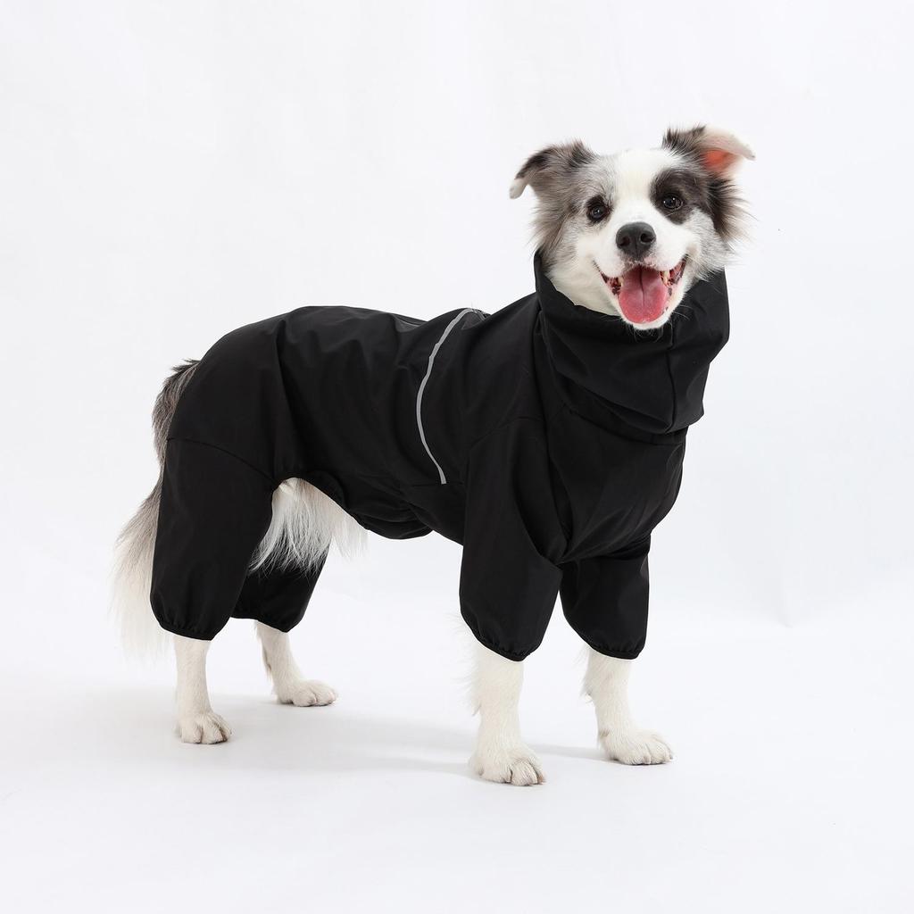 Waterproof Windproof Mountaineering Suit for Medium & Large Dogs - Border Collie, Labrador, Shiba Inu