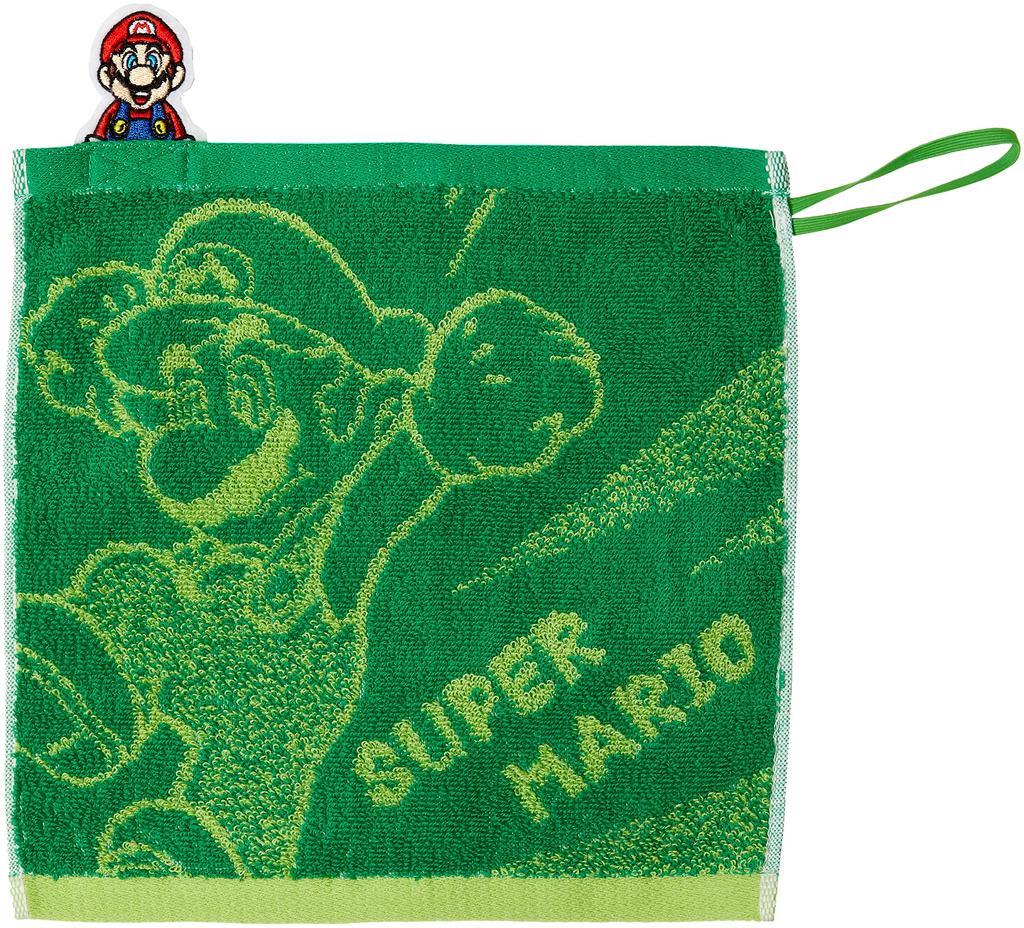 Marushin Hand Nintendo Pipe 4485004700 Towel, Mario, 25x25cm, Mario, 100% Cotton,