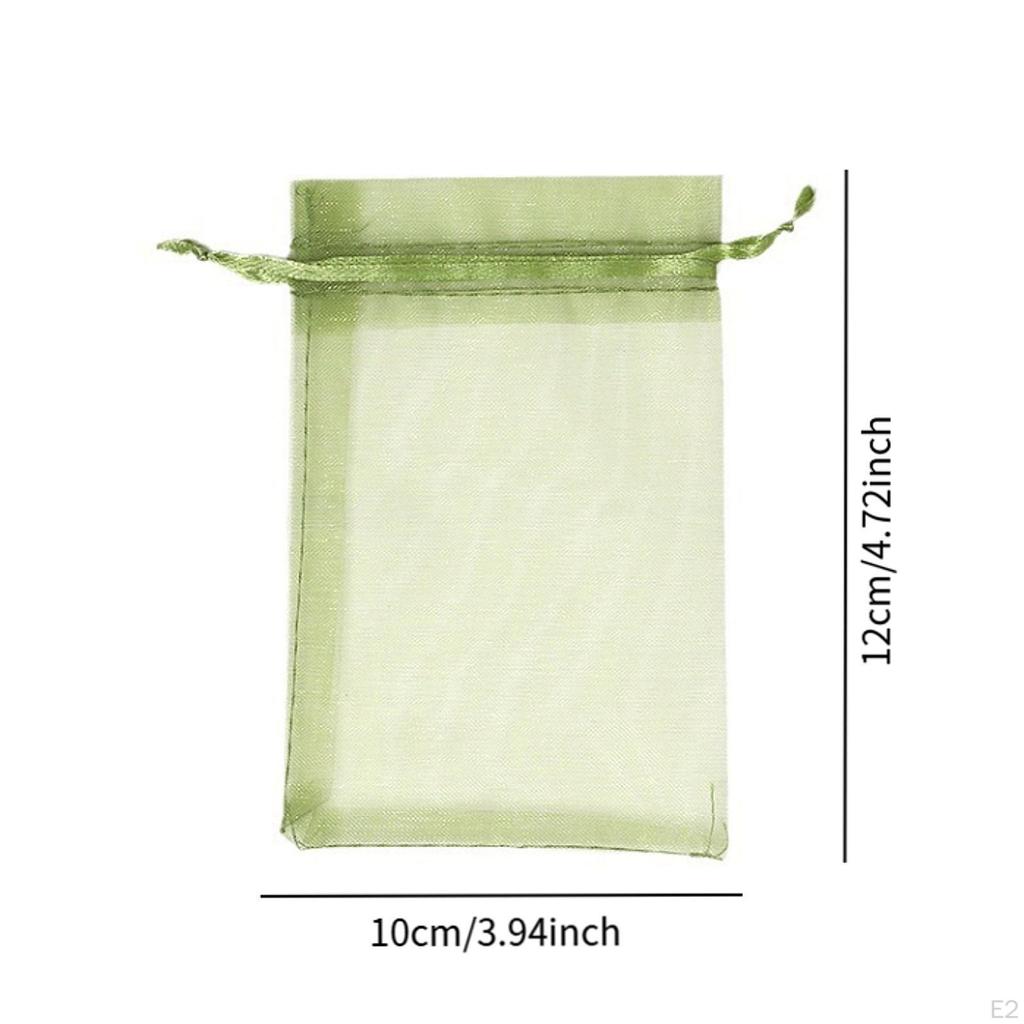 100 Pieces Fruit Netting Bags Gift Bag Breathable Protectors, Barrier Cover for