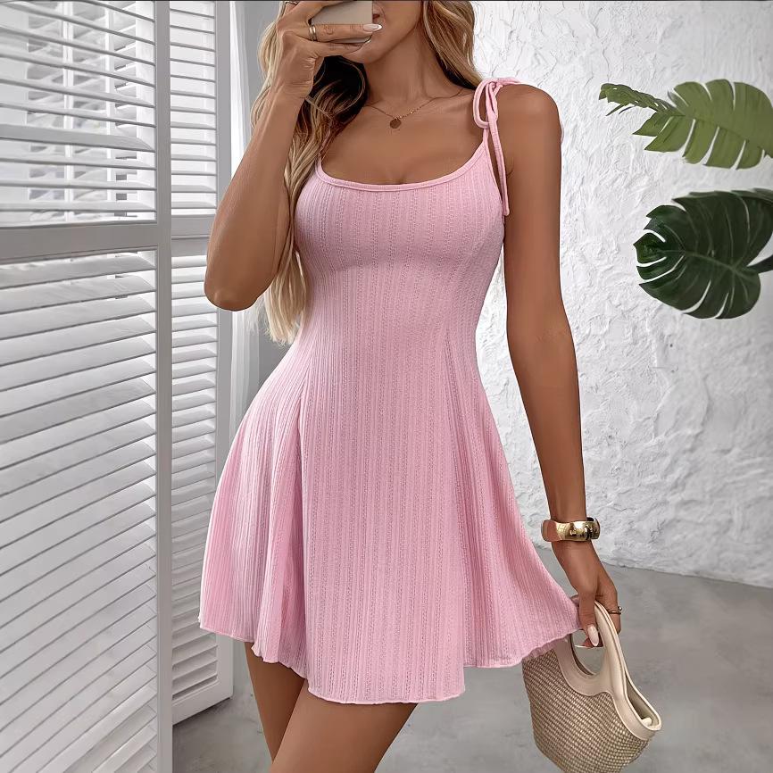 European and American Women's Sexy Slim Summer Sling Dress 2026
