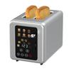 Bread Machine 6 Shade Settings Easy To Clean Digital Timer Toaster with Sound Function Smart Extra Wide Slots Toaster